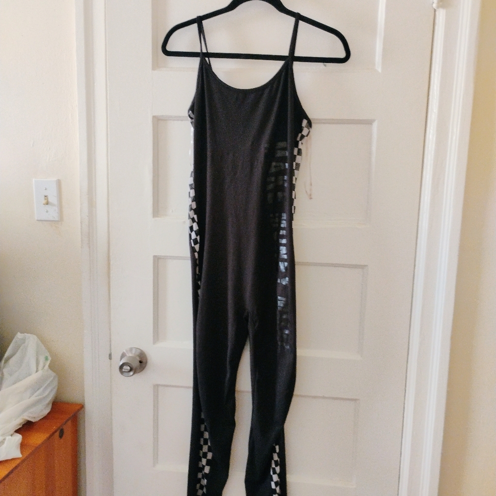 One Piece Leggings With Black And White Design